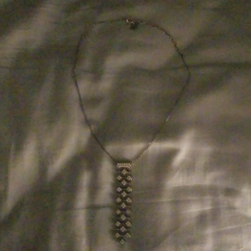 Nine West Crystal Drop Pendant Necklace - Picture 5 of 6
